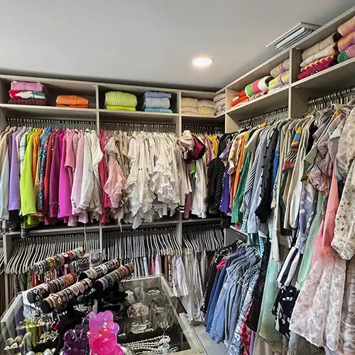 Organización de closets
